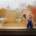 Cleaning windows in West Michigan