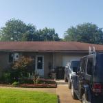 Residential gutter cleaning and window cleaning service
